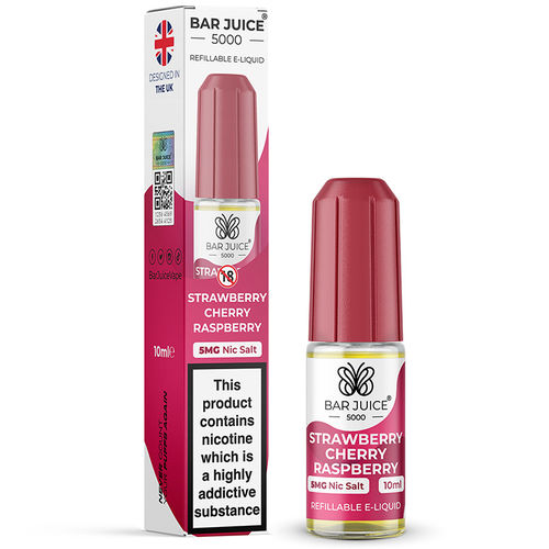 Strawberry Cherry Raspberry - 5mg - Bar Juice 5000 e-liquid