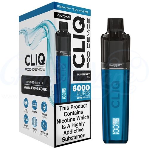 Blueberry Ice Avomi CLIQ 6000 Kit