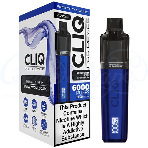 Blueberry Sour Raspberry Avomi CLIQ 6000 Kit