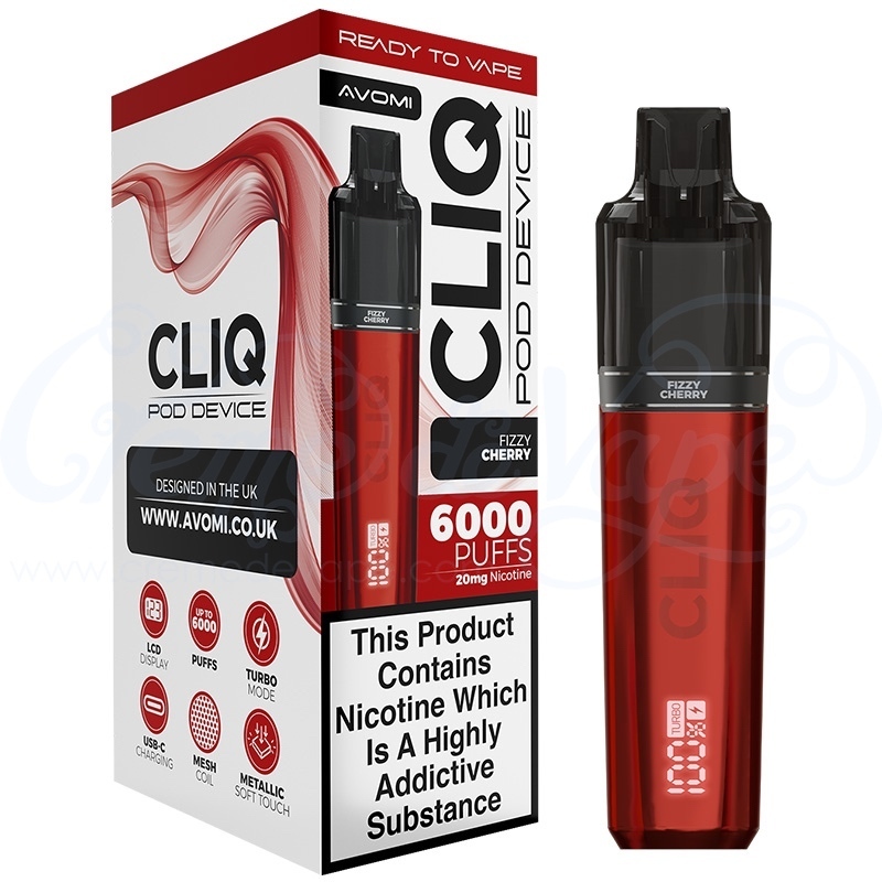 Avomi CLIQ 6000 Big Puff Pre-filled Pod Kit
