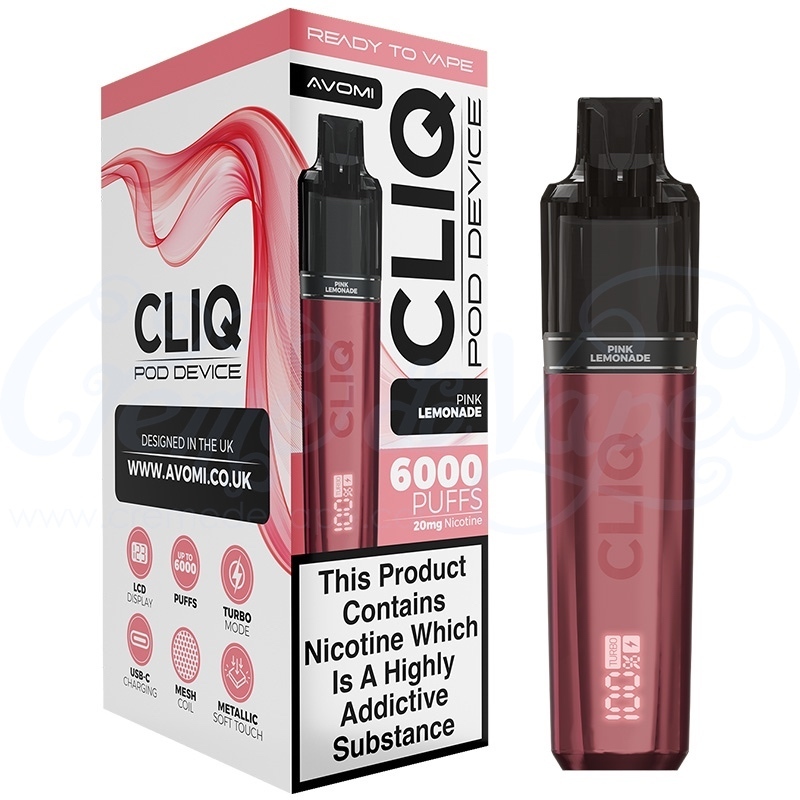 Avomi CLIQ 6000 Big Puff Pre-filled Pod Kit