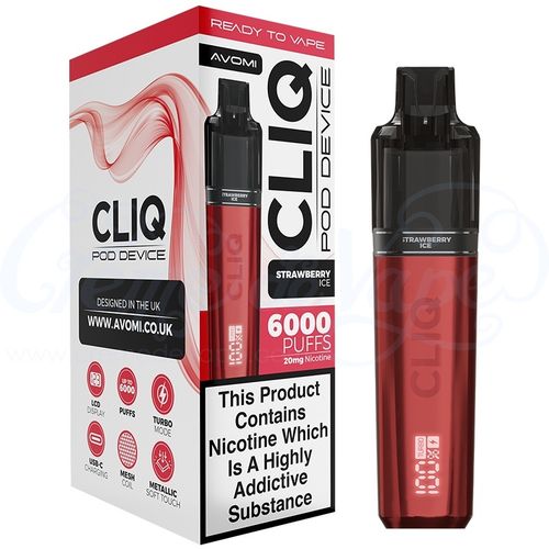 Strawberry Ice Avomi CLIQ 6000 Kit