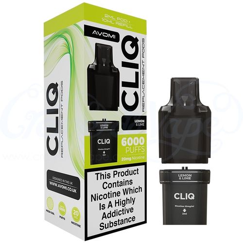 Lemon & Lime Avomi CLIQ 6000 Refill Pack