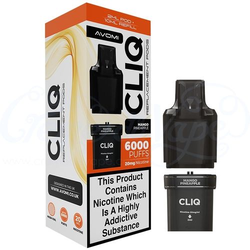 Mango Pineapple Avomi CLIQ 6000 Refill Pack