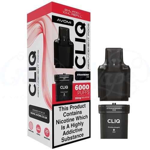 Strawberry Ice Avomi CLIQ 6000 Refill Pack