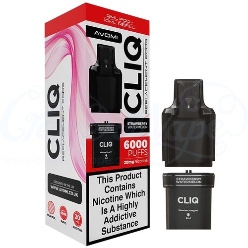 Strawberry Watermelon Avomi CLIQ 6000 Refill Pack
