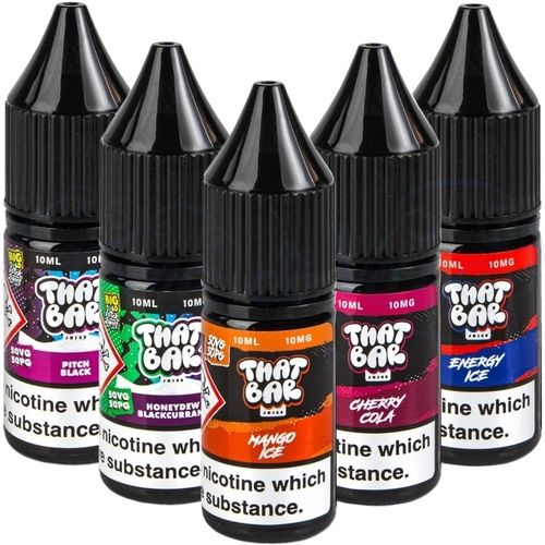 That Bar 10ml Nic Salts e-liquid