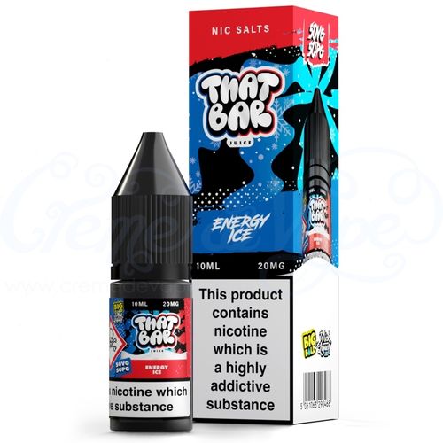 Energy Ice 20mg Nic Salt eliquid by That Bar