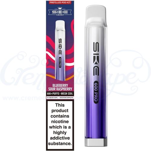 Blueberry Sour Raspberry SKE Crystal 600 Pro Kit
