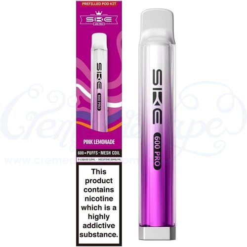 Pink Lemonade SKE Crystal 600 Pro Kit