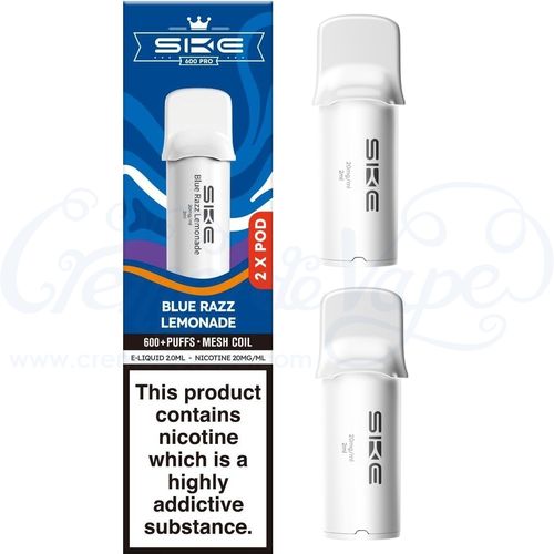 Blue Razz Lemonade SKE Crystal 600 Pro Pods
