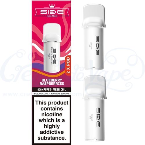 Blueberry Raspberries SKE Crystal 600 Pro Pods