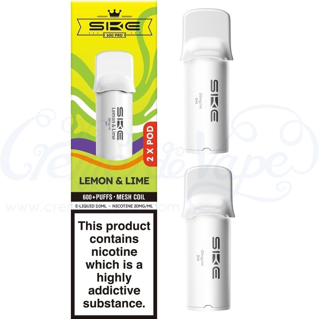 SKE Crystal 600 Pro Pre-filled Pods