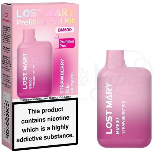 Strawberry Ice Lost Mary BM600 Pre-filled Pod Kit