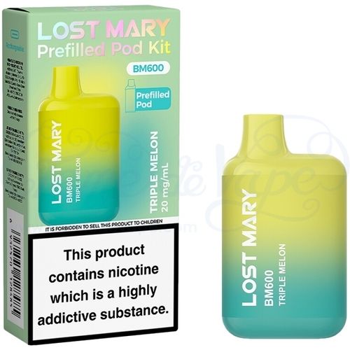 Triple Melon Lost Mary BM600 Pre-filled Pod Kit
