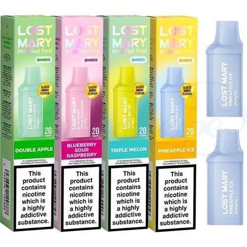 Lost Mary BM600 Pre-filled Pods - 2pk