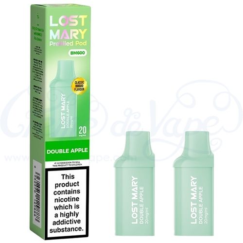 Double Apple Lost Mary BM600 Pre-filled Pods - 2pk