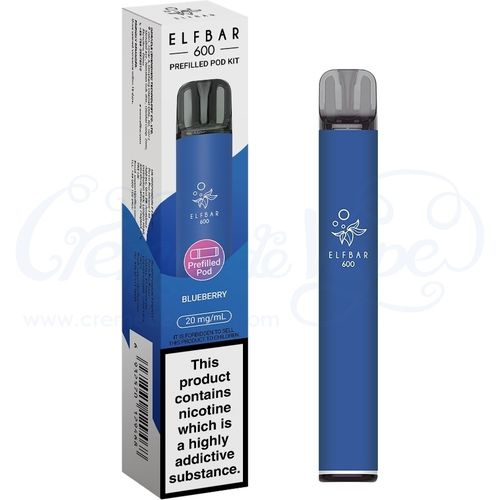 Blueberry Elf Bar 600 Pre-filled Pod Kit