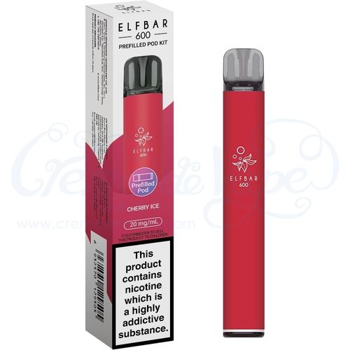 Cherry Ice Elf Bar 600 Pre-filled Pod Kit