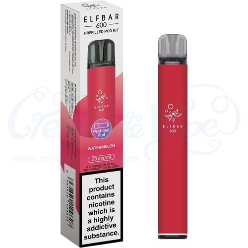 Watermelon Elf Bar 600 Pre-filled Pod Kit