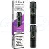 Grape Elf Bar 600 Pre-filled Pods - 2pk