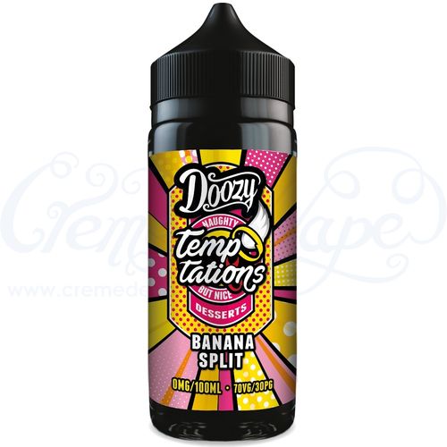 Banana Split by Doozy Temptations - 100ml Shortfill