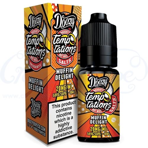Muffin Delight Nic Salts e-liquid by Doozy Temptations