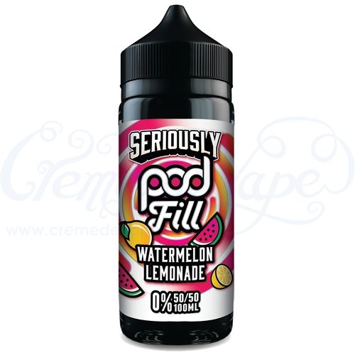 Watermelon Lemonade Seriously POD FILL by Doozy - 100ml Shortfill