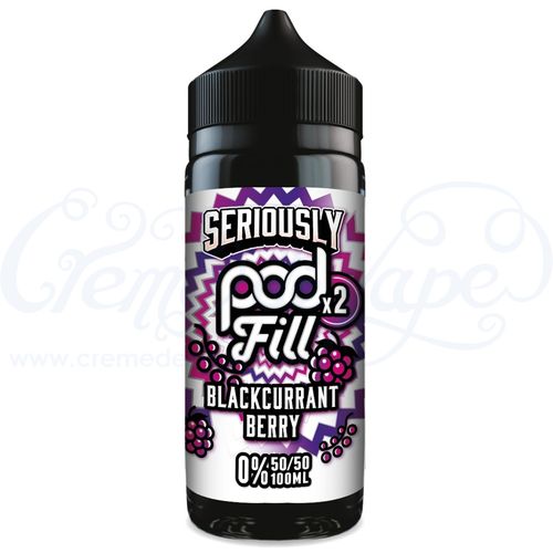 Blackcurrant Berry Seriously POD FILL 2 by Doozy - 100ml Shortfill