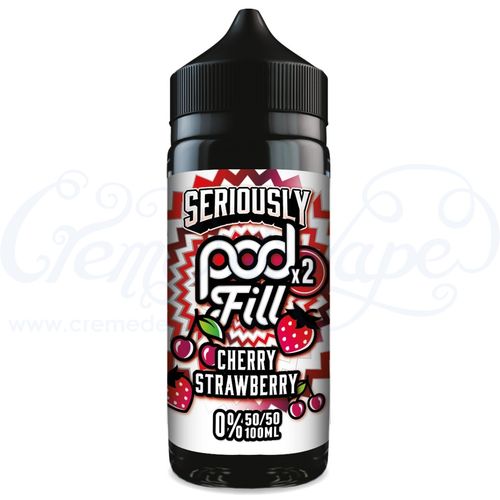 Cherry Strawberry Seriously POD FILL 2 by Doozy - 100ml Shortfill