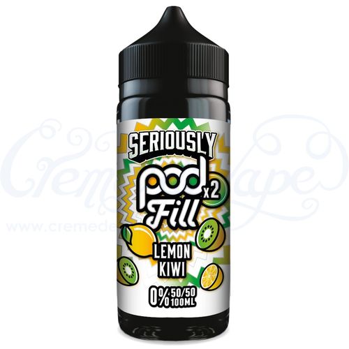 Lemon Kiwi Seriously POD FILL 2 by Doozy - 100ml Shortfill