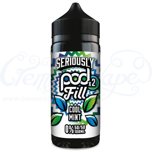 Cool Mint Seriously POD FILL 2 by Doozy - 100ml Shortfill