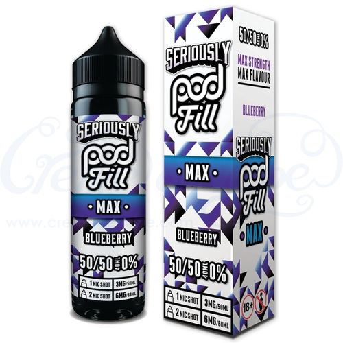 Blueberry Seriously POD FILL MAX by Doozy - 40ml Shortfill