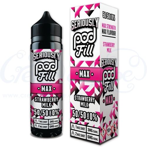 Strawberry Milk Seriously POD FILL MAX by Doozy - 40ml Shortfill