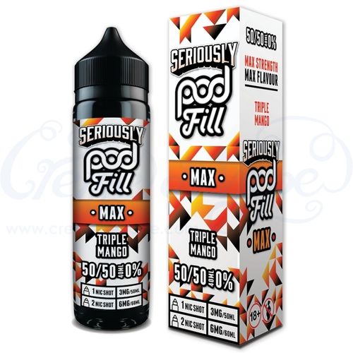 Triple Mango Seriously POD FILL MAX by Doozy - 40ml Shortfill