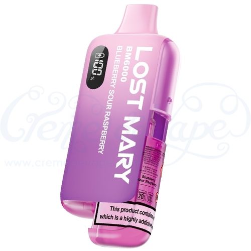 Blueberry Sour Raspberry Lost Mary BM6000 Big Puff Kit