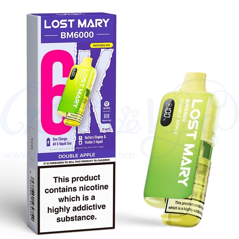 eco one vaporesso pod Lost Mary BM6000 Big Puff Pre-filled Pod Kit