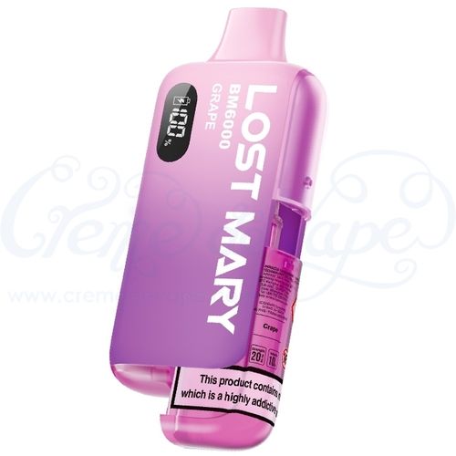 Grape Lost Mary BM6000 Big Puff Kit
