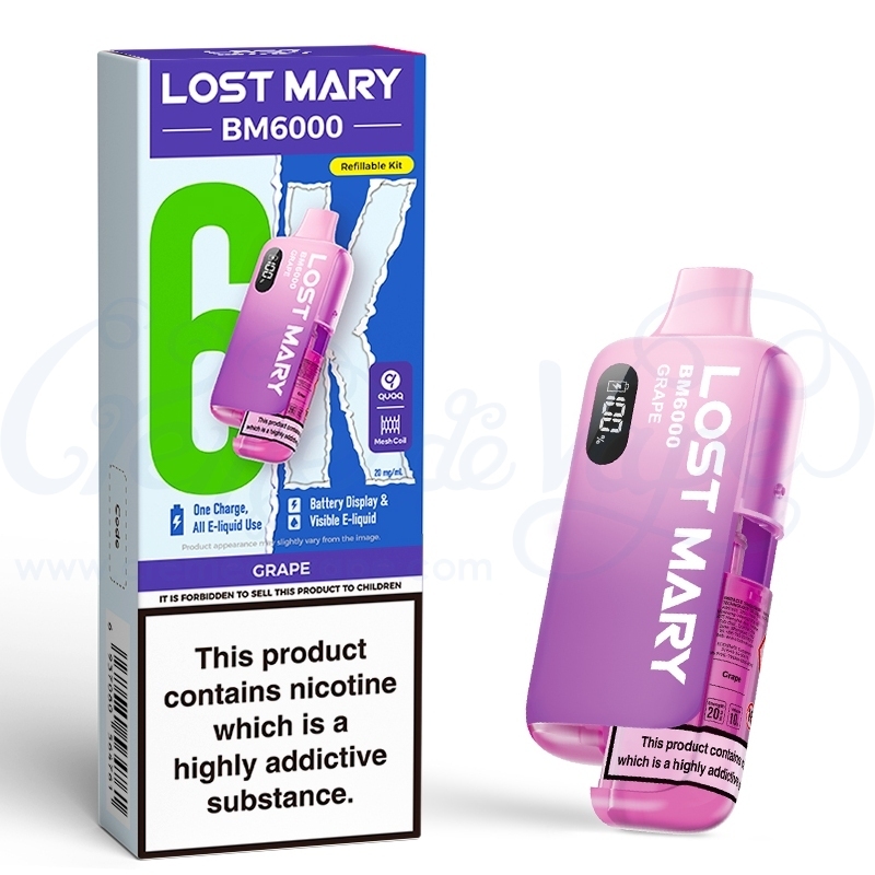 Lost Mary BM6000 Big Puff Pre-filled Pod Kit