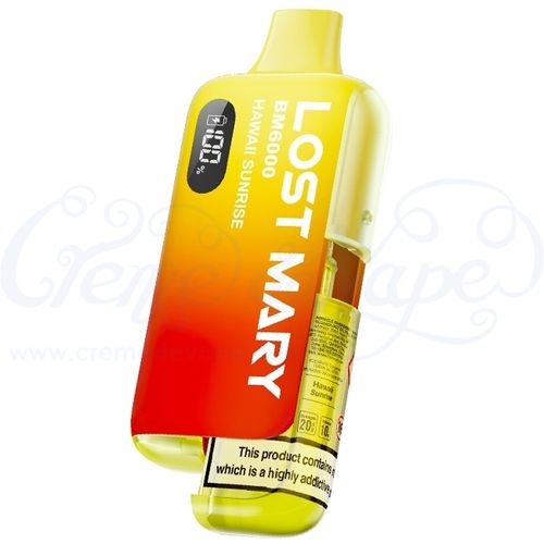 Hawaii Sunrise Lost Mary BM6000 Big Puff Kit