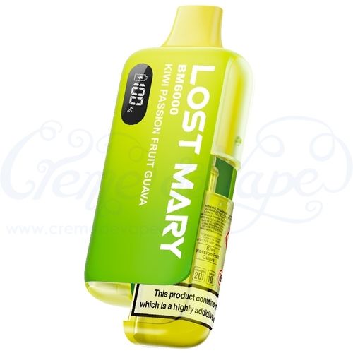 Kiwi Passionfruit Guava Lost Mary BM6000 Big Puff Kit