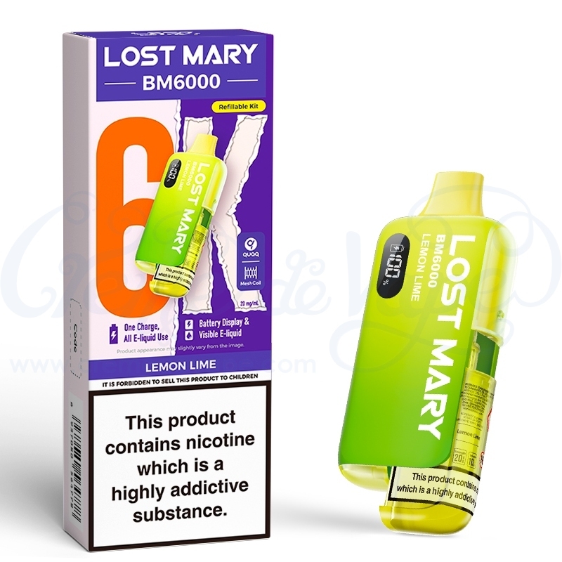 Lost Mary BM6000 Big Puff Pre-filled Pod Kit