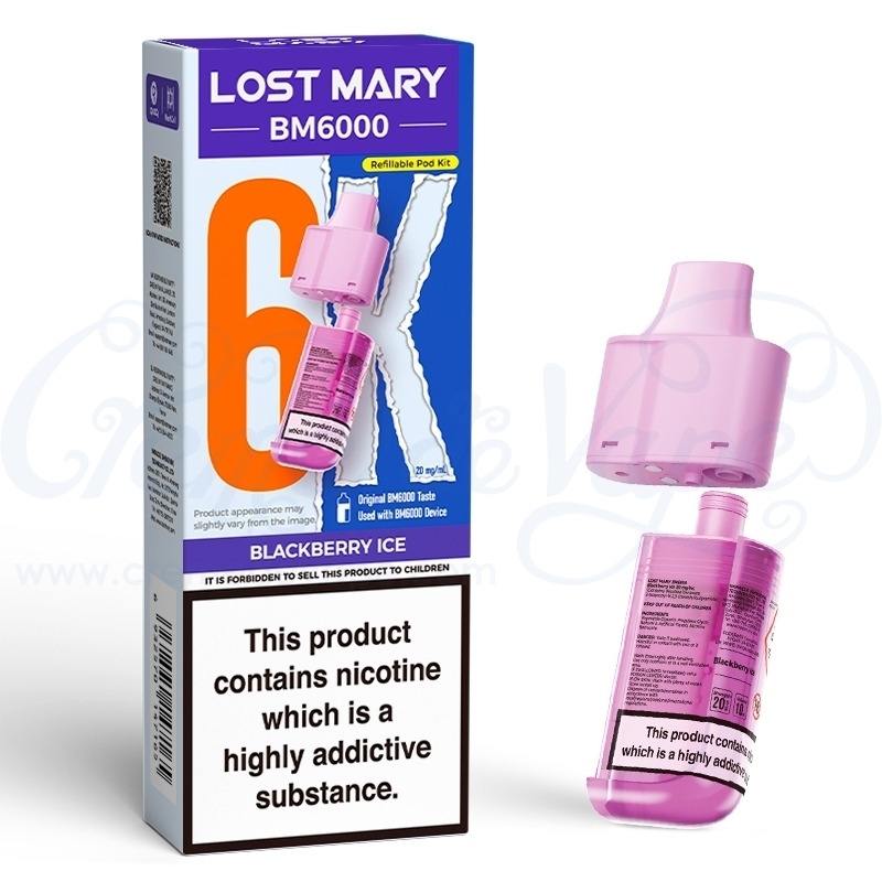 Lost Mary BM6000 Replacement pre-filled pods (2ml + 10ml)