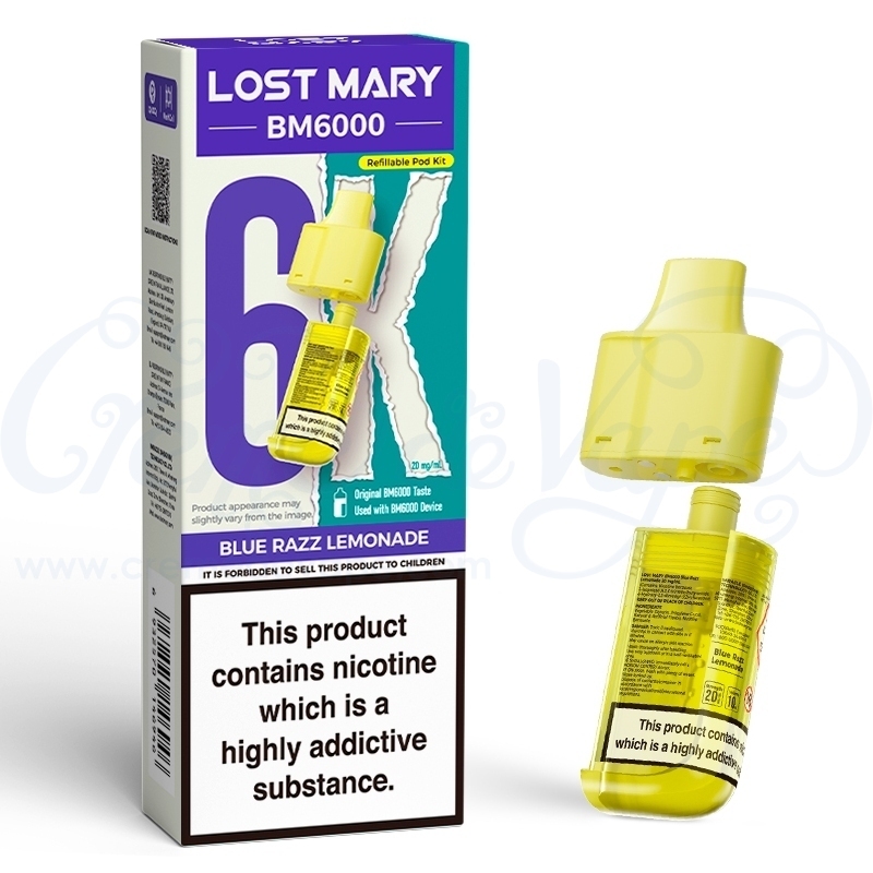 how to change a lost mary 6000 pod Lost Mary BM6000 Replacement pre-filled pods (2ml + 10ml)