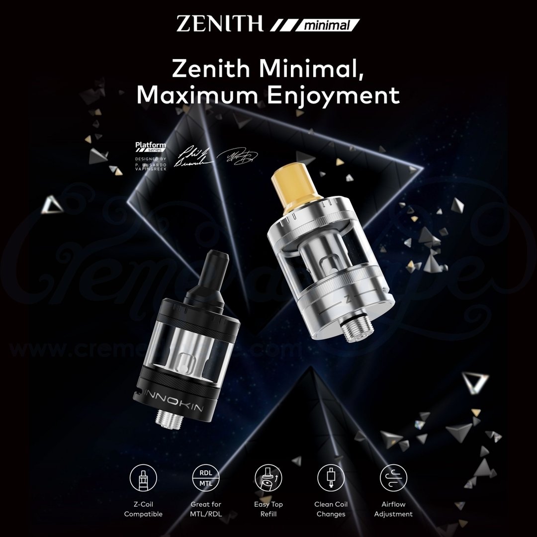Innokin Coolfire Z80 NEX / Zenith M Tank Kit - Creme de Vape