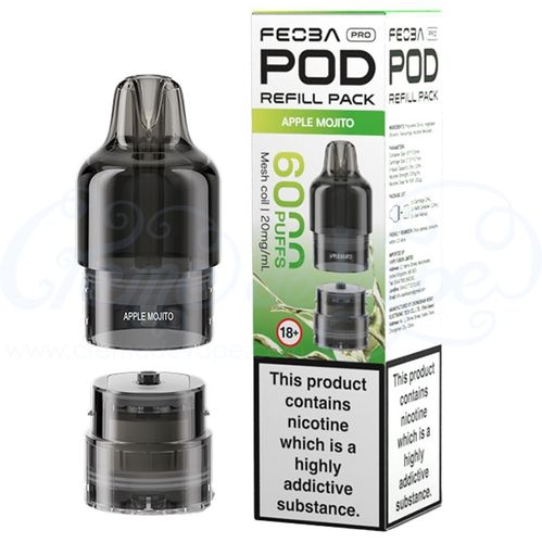 Apple Mojito Feoba Pro 6000 Refill Pack