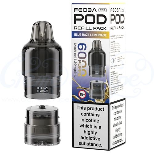 Blue Razz Lemonade Feoba Pro 6000 Refill Pack