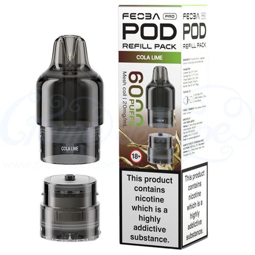 Cola Lime Feoba Pro 6000 Refill Pack