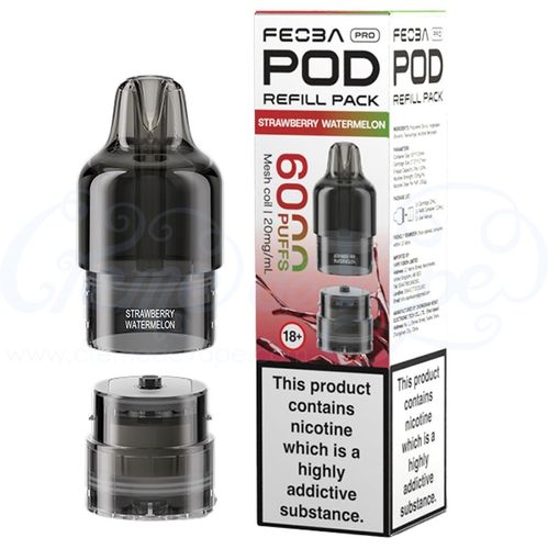 Strawberry Watermelon Feoba Pro 6000 Refill Pack