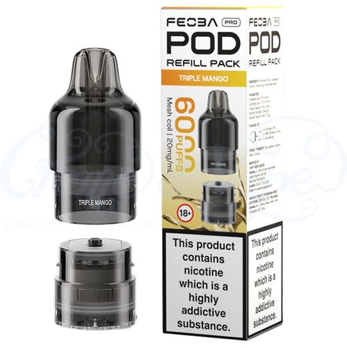 Triple Mango Feoba Pro 6000 Refill Pack